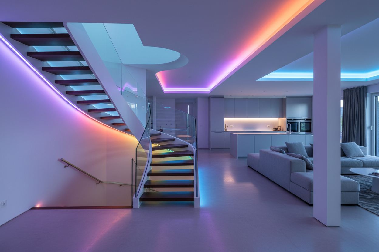 Ruban LED RGB décoration